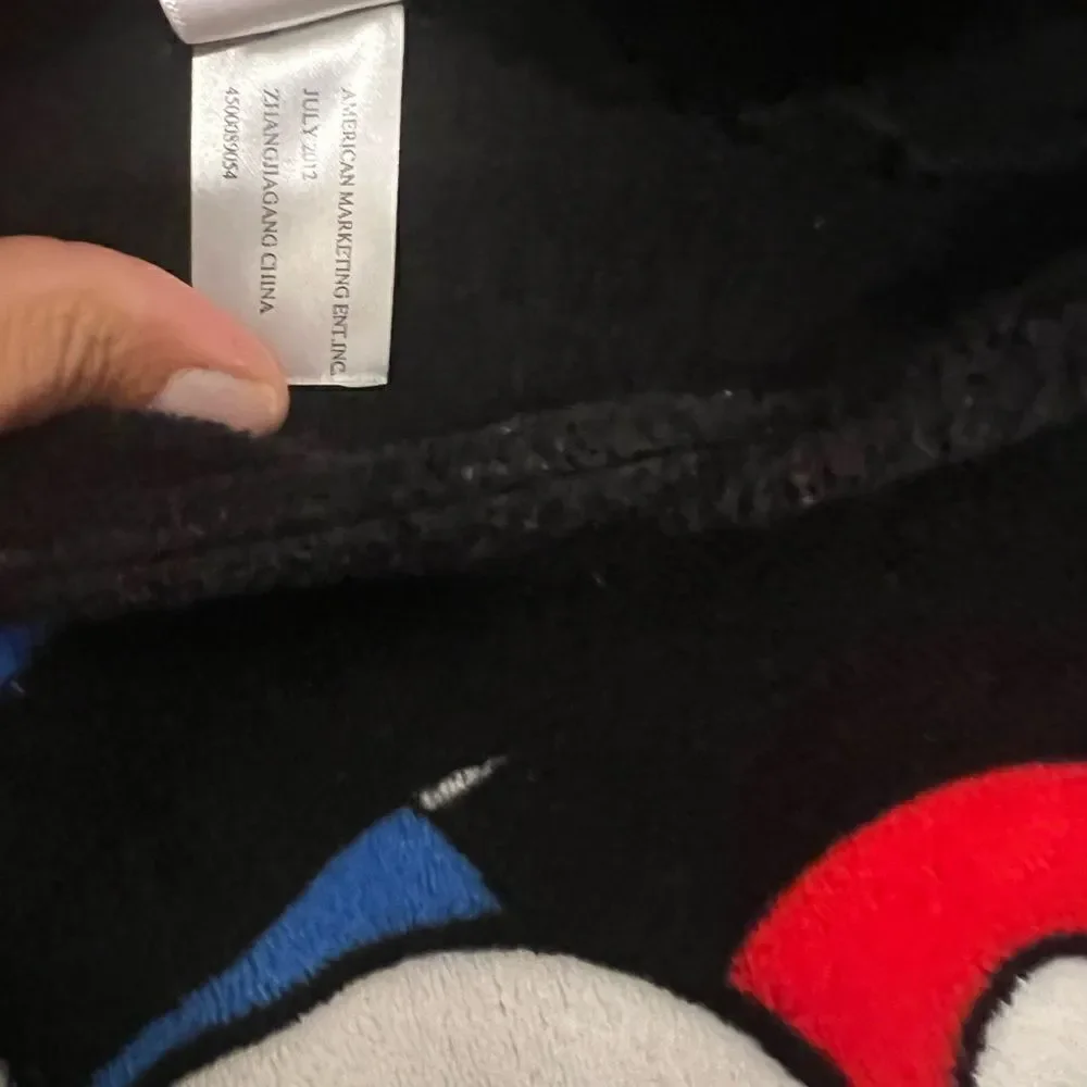 Kids oversized Disney Mickey Mouse Towel Coverup w hooded MM Ears. Size OSFM.